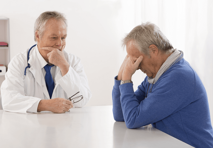 Akut prostatit için doktor randevusu